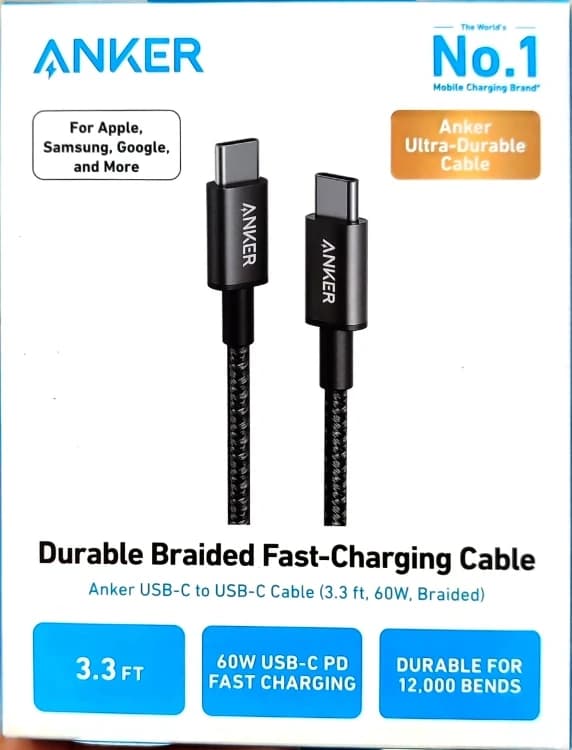 Anker 60W High-Quality Cable