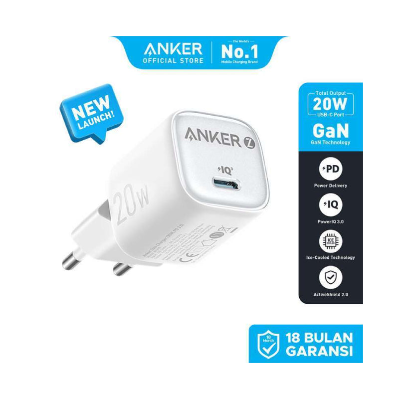 Anker Zolo Wall Charger USB-C 20W