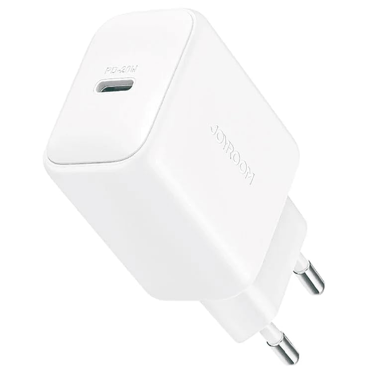 Joyroom JR‑TCF20 20 W USB‑C PD Fast Wall Charger with USB‑C to USB‑C