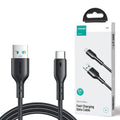 Joyroom SA26-Ac3 Usb-A To Type-C 3a Flash-Charge Series Fast Charging Data Cable 1m Black