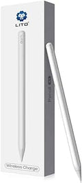iPad Pencil Lito 2nd Generation with Magnetic Wireless Charging and Tilt Sensitive Palm Rejection, Stylus Pen Compatible with iPad Pro 11 inch 1/2/3, iPad Pro 12.9 Inch 3/4/5, iPad Air 4/5,
