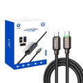 Lito LD26 240W ultra-fast charging cable featuring a TFT LCD color screen and zinc alloy connectors.