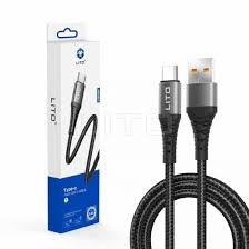 Lito LD17C is a USB-A to Type-C metal data cable designed for 2.4A fast charging
